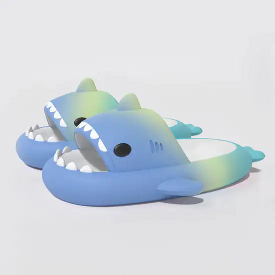 Pastel Shark Slippers